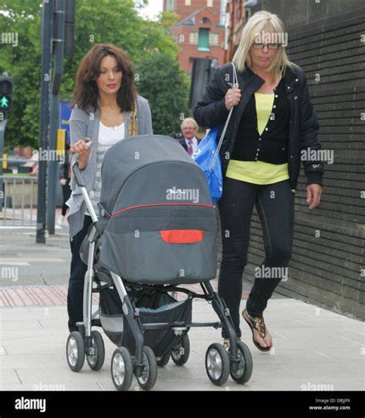 Blake fielder civils girlfriend sarah aspin hires stock photography